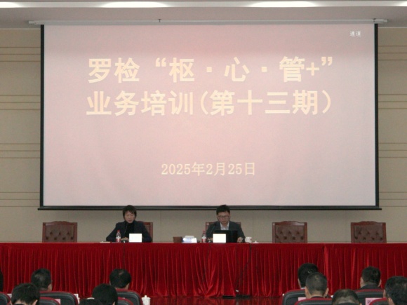 罗湖区检察院举办第十三期“枢&middot;心&middot;管+”业务培训_2.jpg